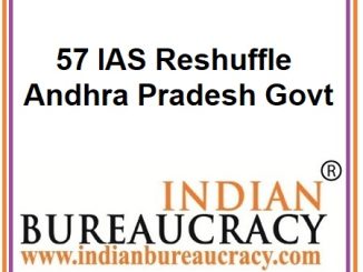 57 IAS Andhra Pradesh Govt