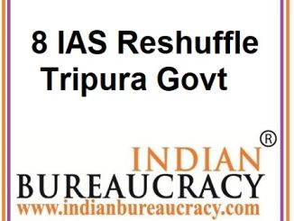 8 IAS Tripura Govt