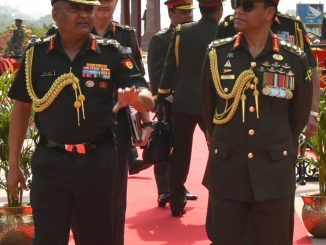 BANGLADESH ARMY CHIEF ARRIVES
