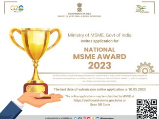National MSME Award 2023