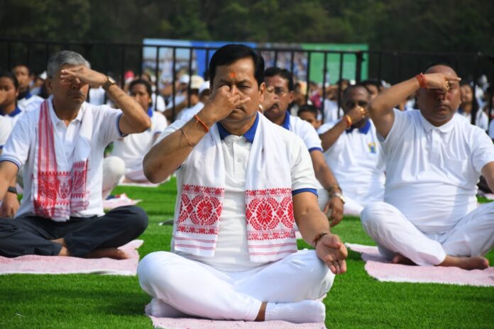 Yoga Mahotsav in Dibrugarh
