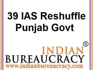 39 IAS Punjab Govt