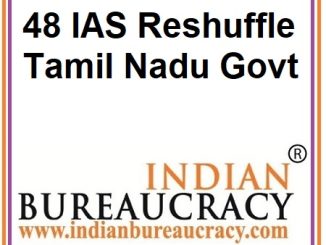 48 IAS Tamil Nadu Govt