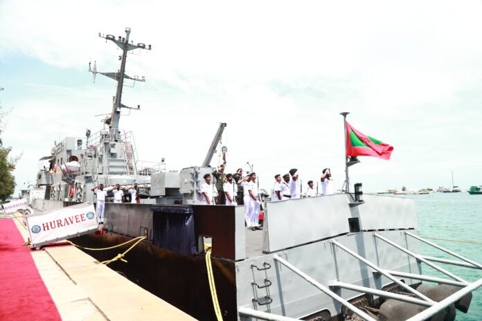 Fast Patrol Vessel & a Landing Craft Assault ship