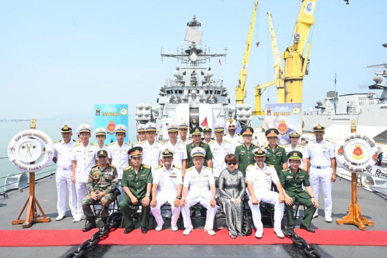 INDIAN NAVAL SHIPS VISIT DA NANG,