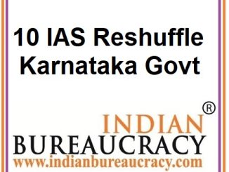 10 IAS Karnataka Govt