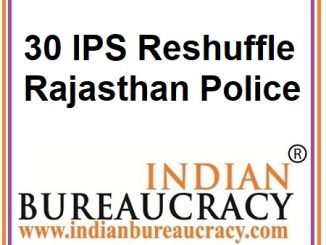 30 IPS Rajasthan Police