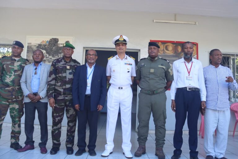 INS TRISHUL AT PORT ANJOUAN
