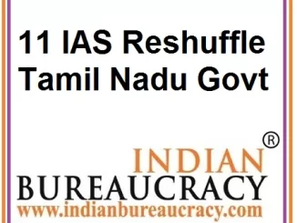 11 IAS Tamil Nadu Govt