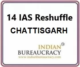 14 IAS Chhattisgarh