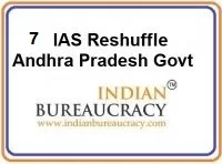7 IAS Andhra Pradesh