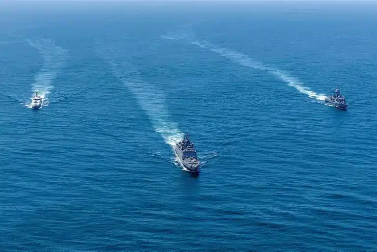 INS Sahyadri participates in India-Indonesia-Australia trilateral maritime exercise – Indian Bureaucracy News