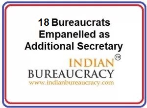 18 Additional Secretary Appointments