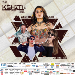 Kshitij 2024 Aastha Gill 
