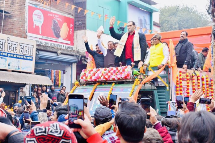 Ramesh Awasthi and The Great Khali