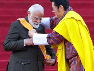 PM Modi ,conferred , Order of the Druk Gyalpo