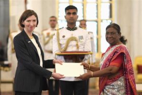 Lindy Elizabeth Cameron, High Commissioner of the United Kingdom