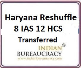 Haryana-Reshuffle