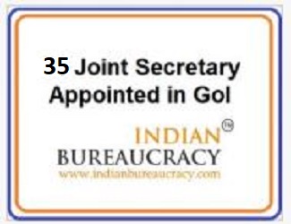35 Joint Secretary Appointments