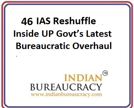 46 IAS Reshuffle UP Govt