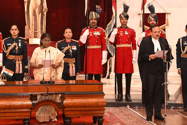 Swearing-in Ceremony of CJI Surya Kant