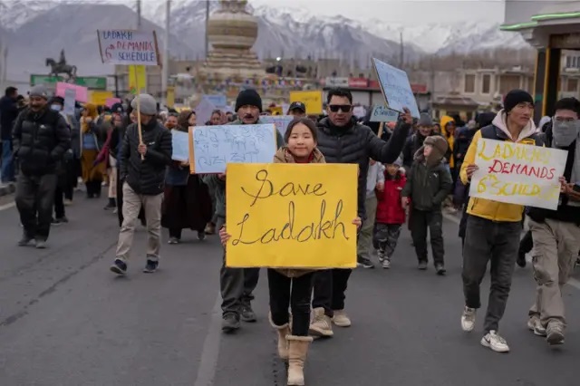 Ladakh Protests Pic 3