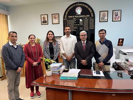 LUVAS Dr. Khushboo and Dr. Naveen Bhadu selected as officers in Indian Army Veterinary Corps