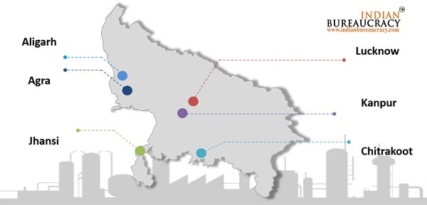 UP Defence Industrial Corridor Project Map Indian Bureaucracy