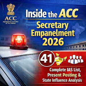41 IAS Empanelled to Seceretary Rank Indian Bureaucracy
