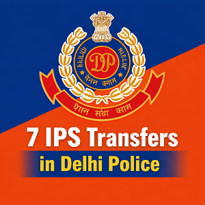 7 IPS Reshuffle in Delhi Police