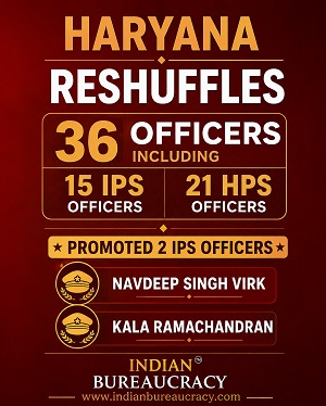 Haryana-Police-36-Reshuffle-Indian-Bureaucracy