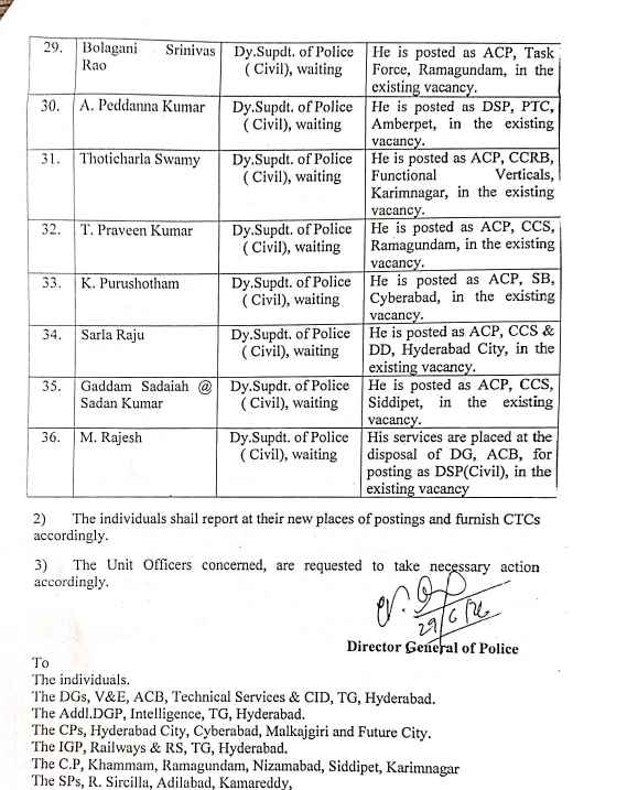 TG DySP Transfers 3